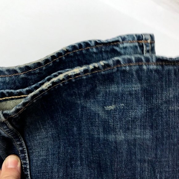 Polo Ralph Lauren Mens Jeans 38x34 Vintage 67 Blue Denim 100% Cotton Med Wash - Picture 9 of 11